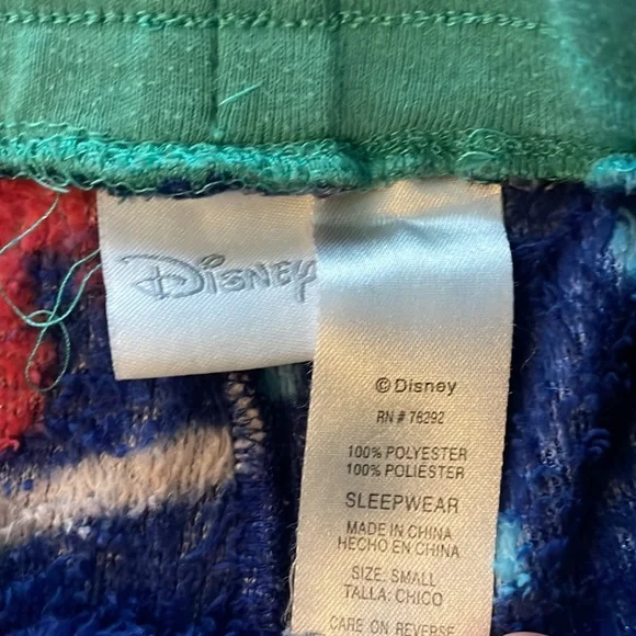 💙 5 for $20 - The Little Mermaid fleece pajama pants - Picture 3 of 3